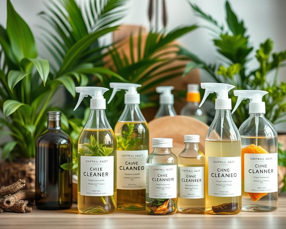 Eco-vriendelijke schoonmaakmiddelen
