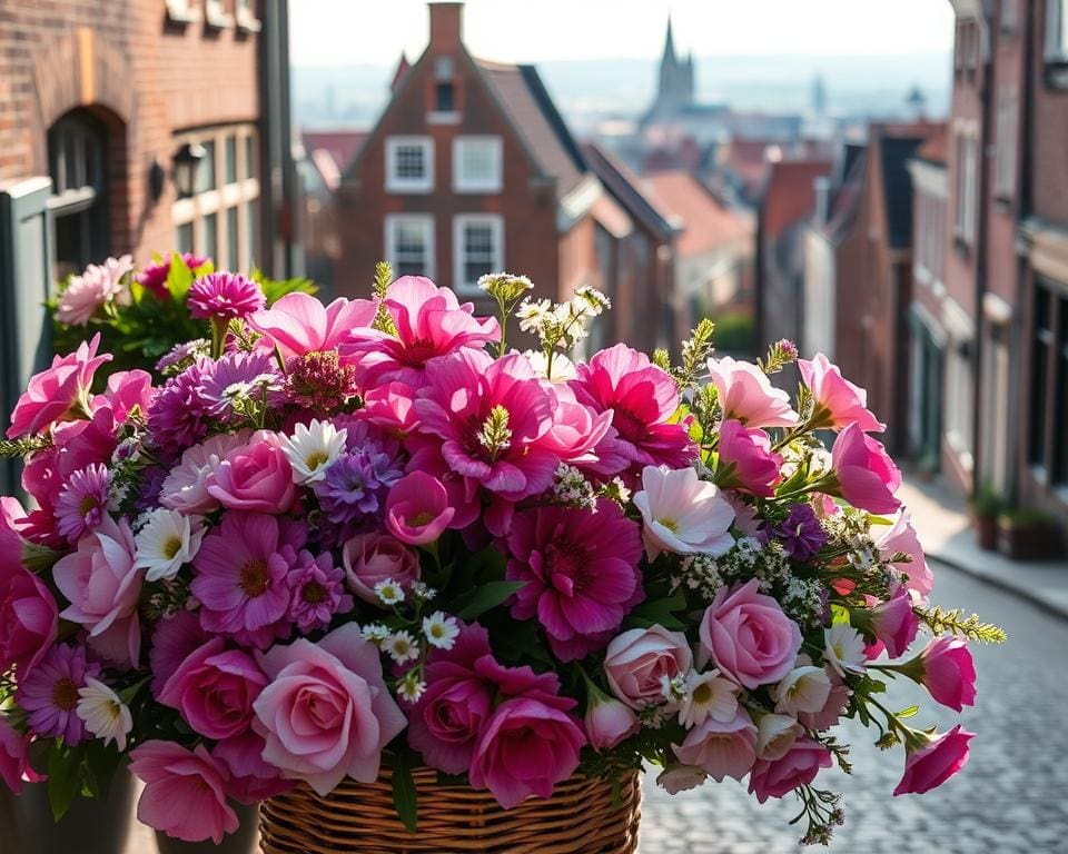 Hoe werkt bloemen bezorgen Utrecht met seizoensboeketten?