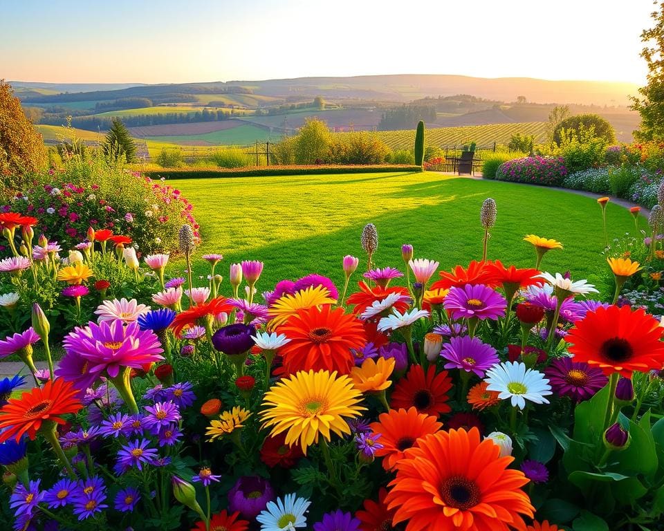 Tips voor het combineren van tuinbloemen