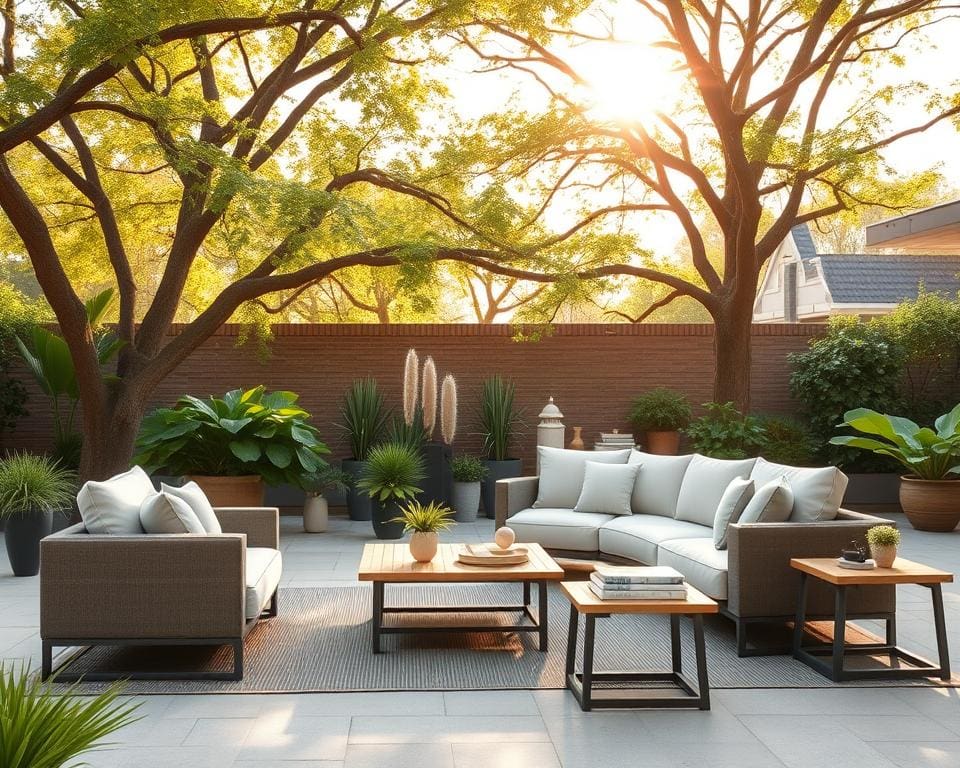 Tuinmeubels die comfort en stijl combineren
