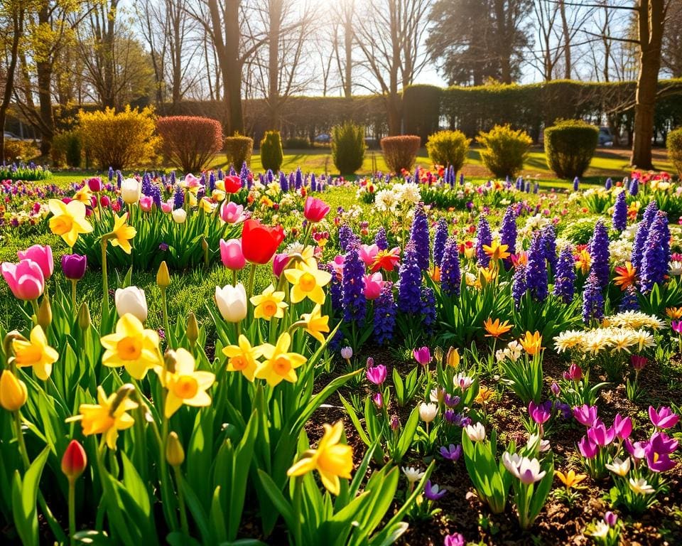 planten voorjaarsbloemen