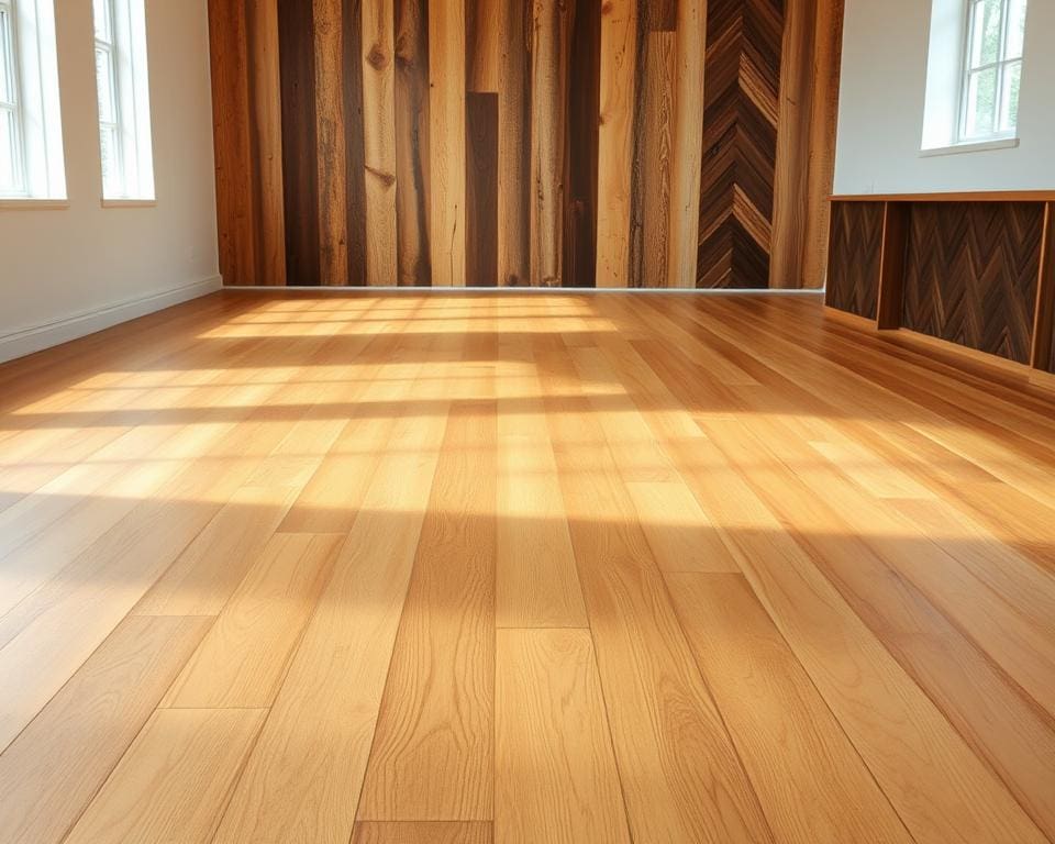 stijlen houten vloeren