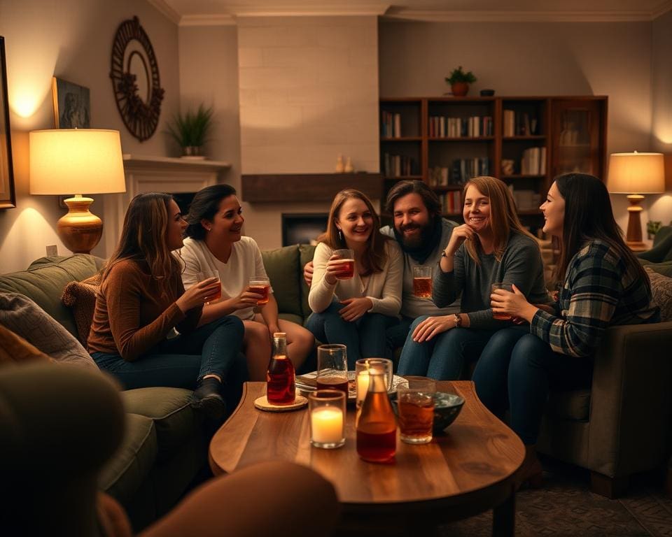 Tips voor een relaxte avond met vrienden