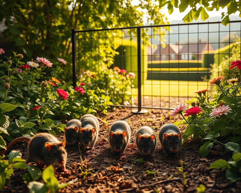 Hoe houd ik ratten uit mijn tuin?