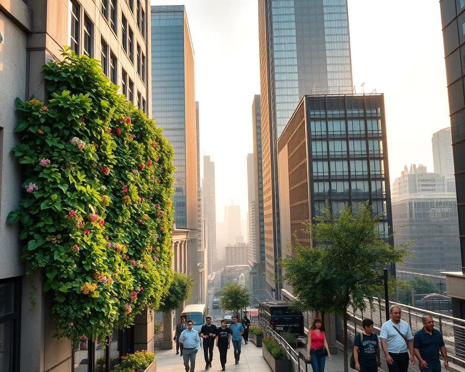 Waarom kiezen steden voor verticale tuinen?