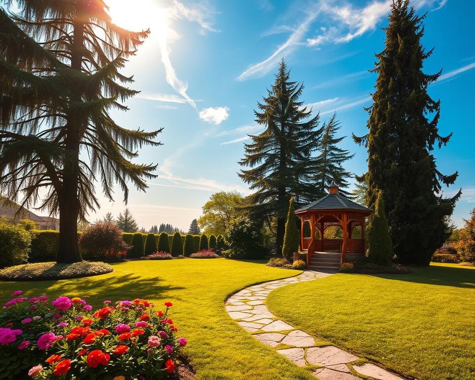 Wat betekent een tuin op het westen?
