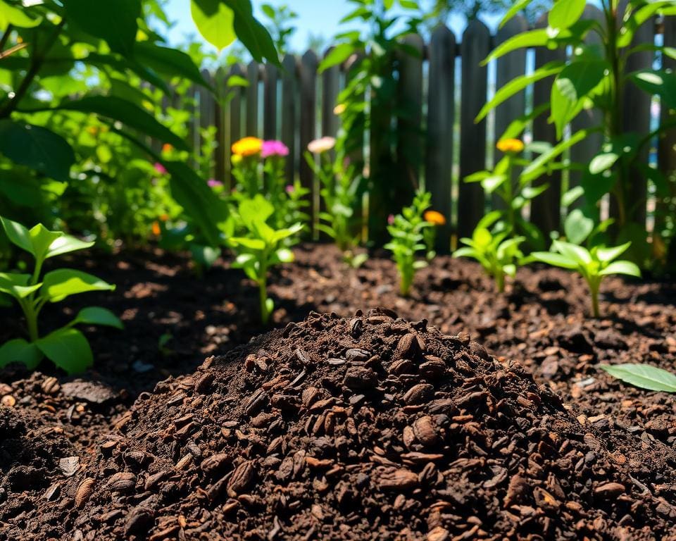 Wat doet koffiedik in de tuin goed voor?