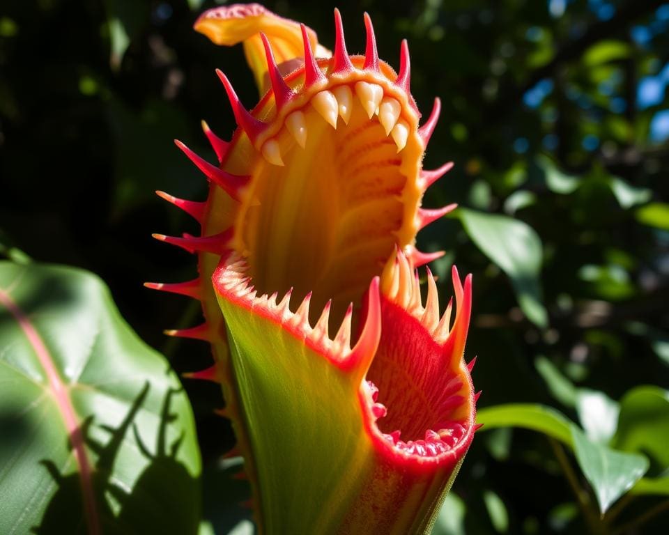 Wat eet een vleesetende plant?
