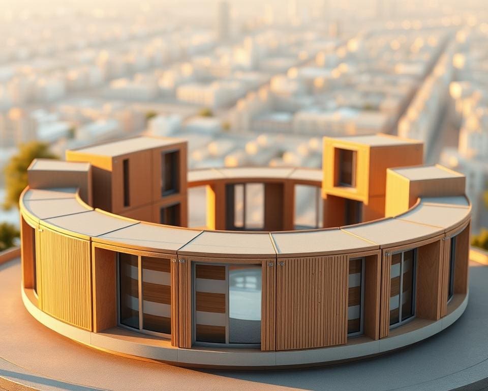 Wat is circulair bouwen met modulaire technieken?