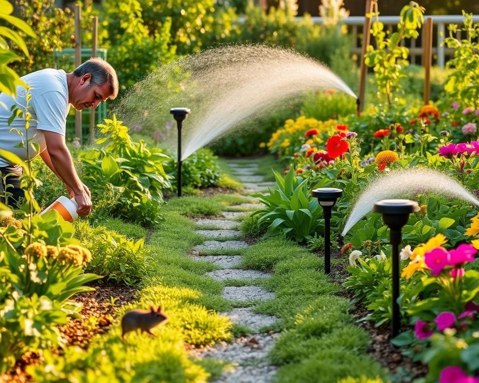 Wat te doen tegen veldmuizen in de tuin?
