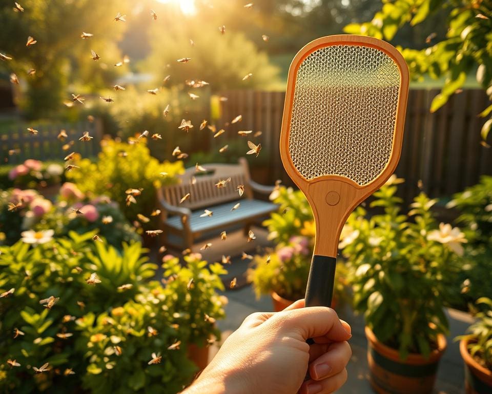 Wat tegen vliegen in de tuin?