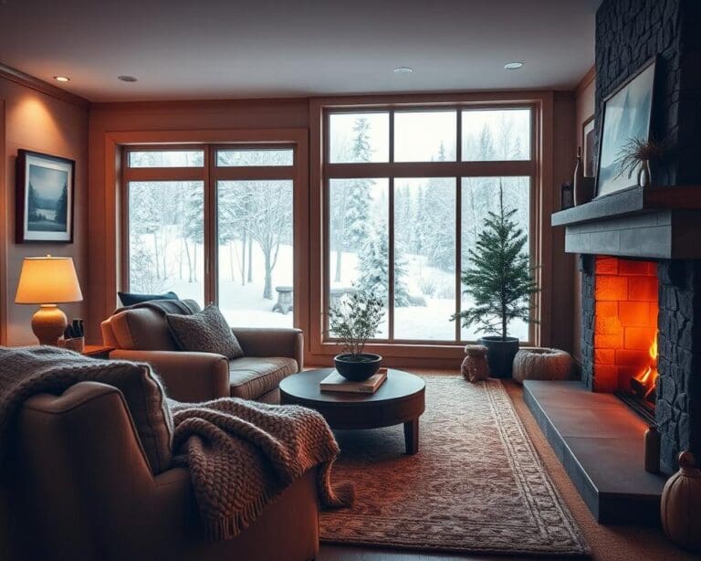 Comfortabel thuisleven in de winter