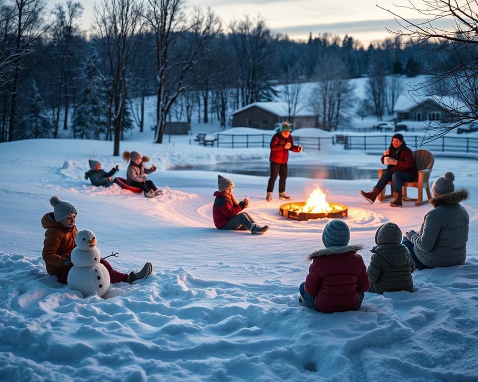 Comfortabele winterideeën voor gezinnen