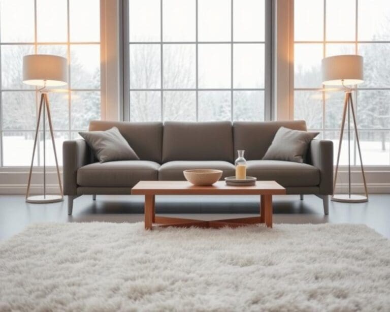 Hoe maak je een minimalistisch winterinterieur?