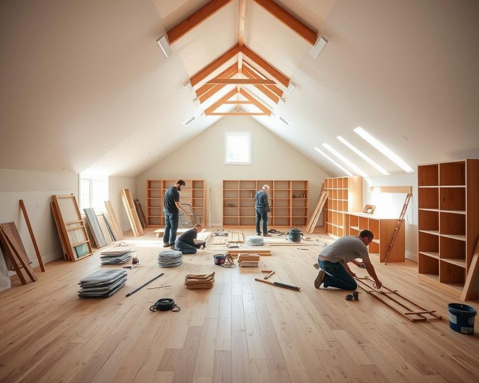 Hoe pak je een zolderverbouwing efficiënt aan?