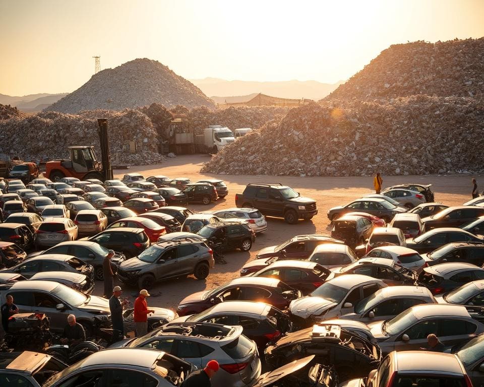 Hoe verloopt het proces van autorecycling stap voor stap?