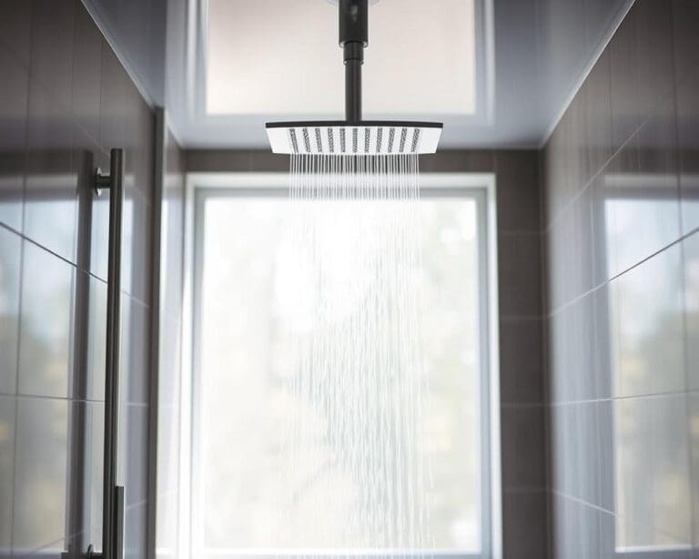 Is een regendouche slim bij een kleine badkamer?