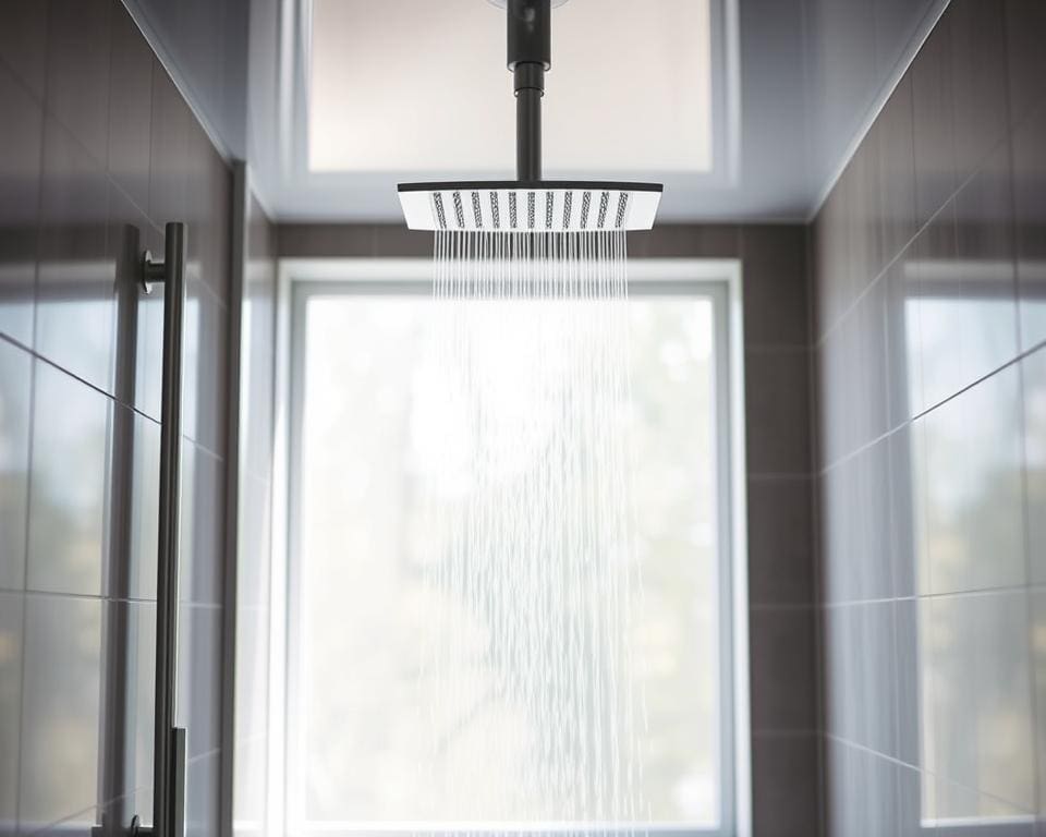 Is een regendouche slim bij een kleine badkamer?