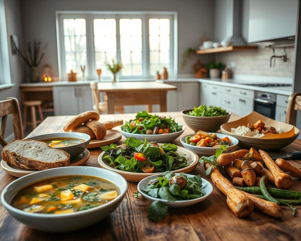 Wat zijn gezonde winterlunches?
