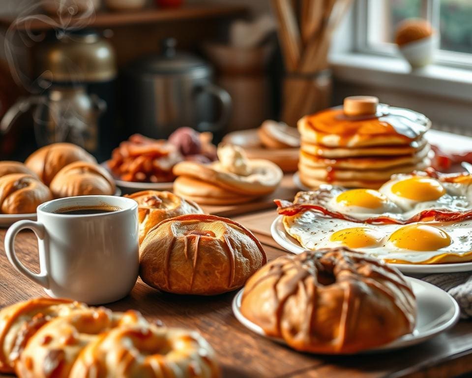 Wat zijn lekkere warme ontbijtopties?