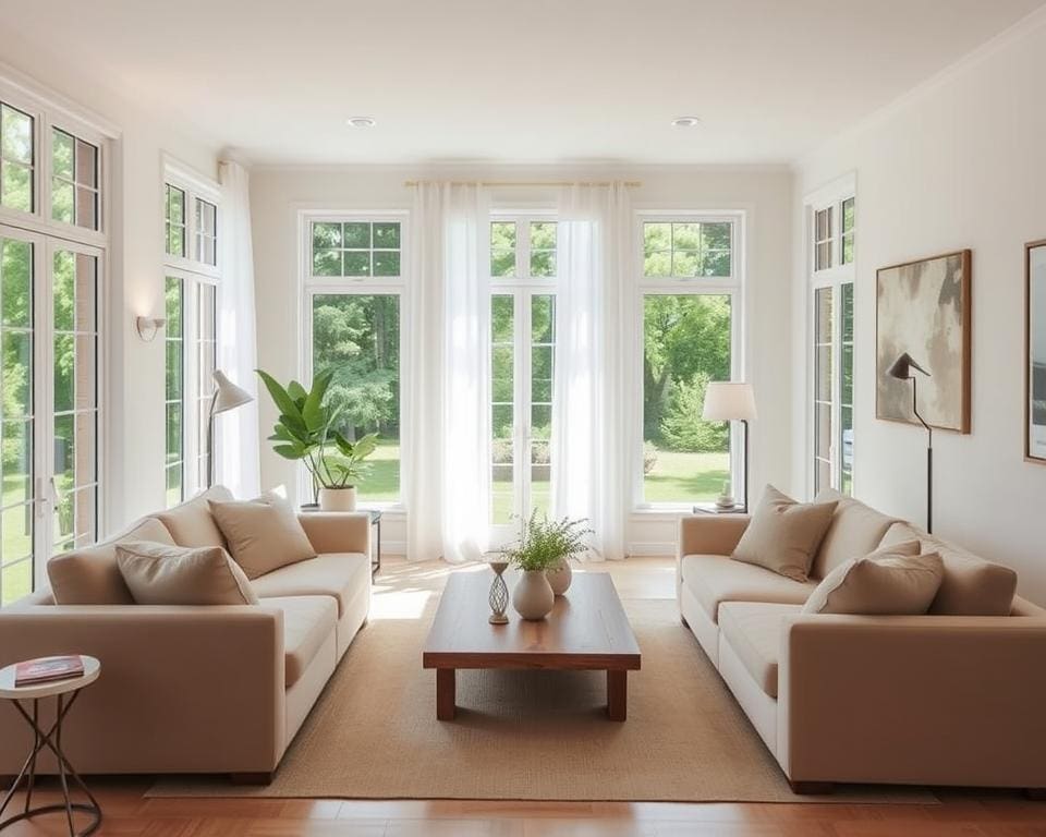 Welke verf past bij een lichte woonkamer?