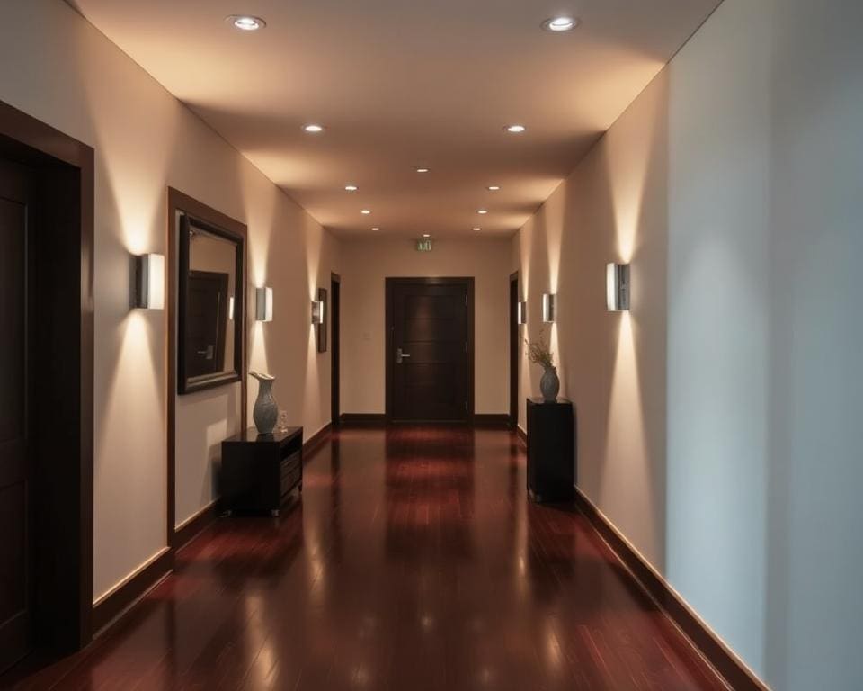 Welke verlichting werkt goed in een donkere hal?