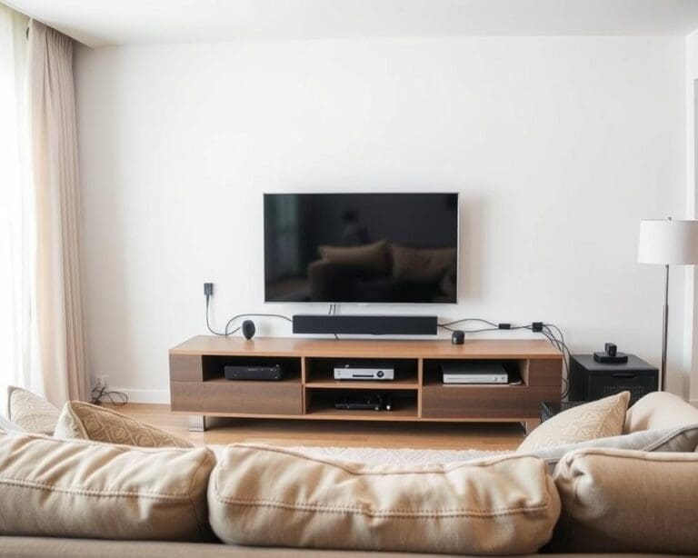 Hoe kies je een tv-opstelling zonder kabelchaos?
