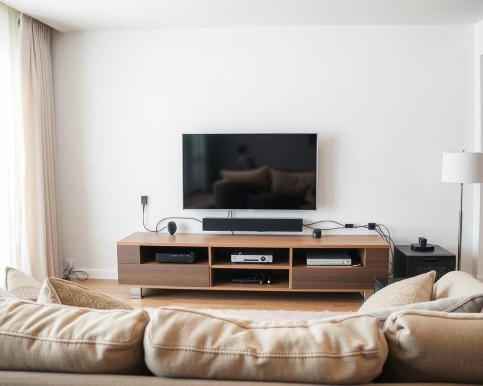 Hoe kies je een tv-opstelling zonder kabelchaos?