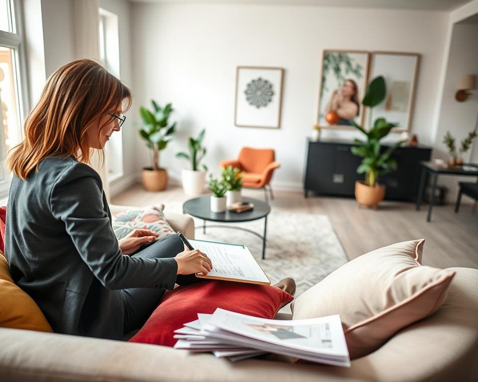 Hoe ondersteunt een binnenhuisstylist wonen?