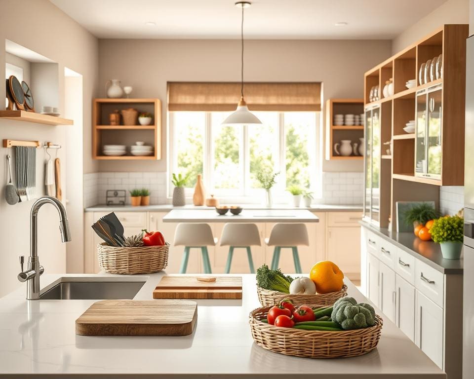 Hoe organiseer je een keuken die overzicht biedt?