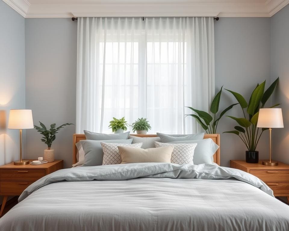 Hoe richt je een slaapkamer rustgevend in?
