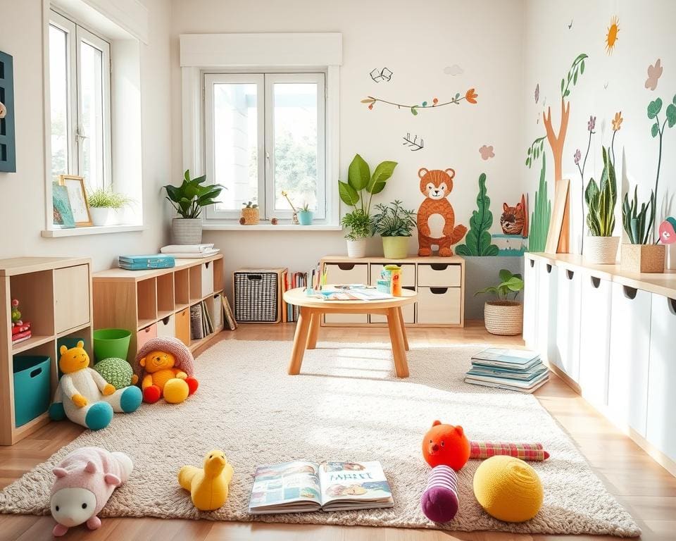 Hoe richt je een speelhoek netjes en leuk in?