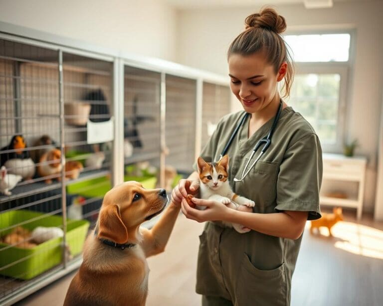 Hoe werkt een dierenverzorger met routine?