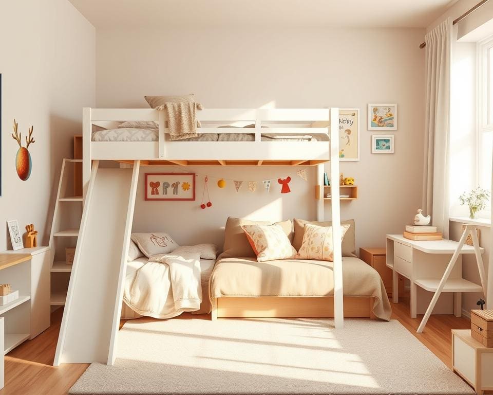 Waarom kiezen ouders voor ruimtebesparende kinderbedden?