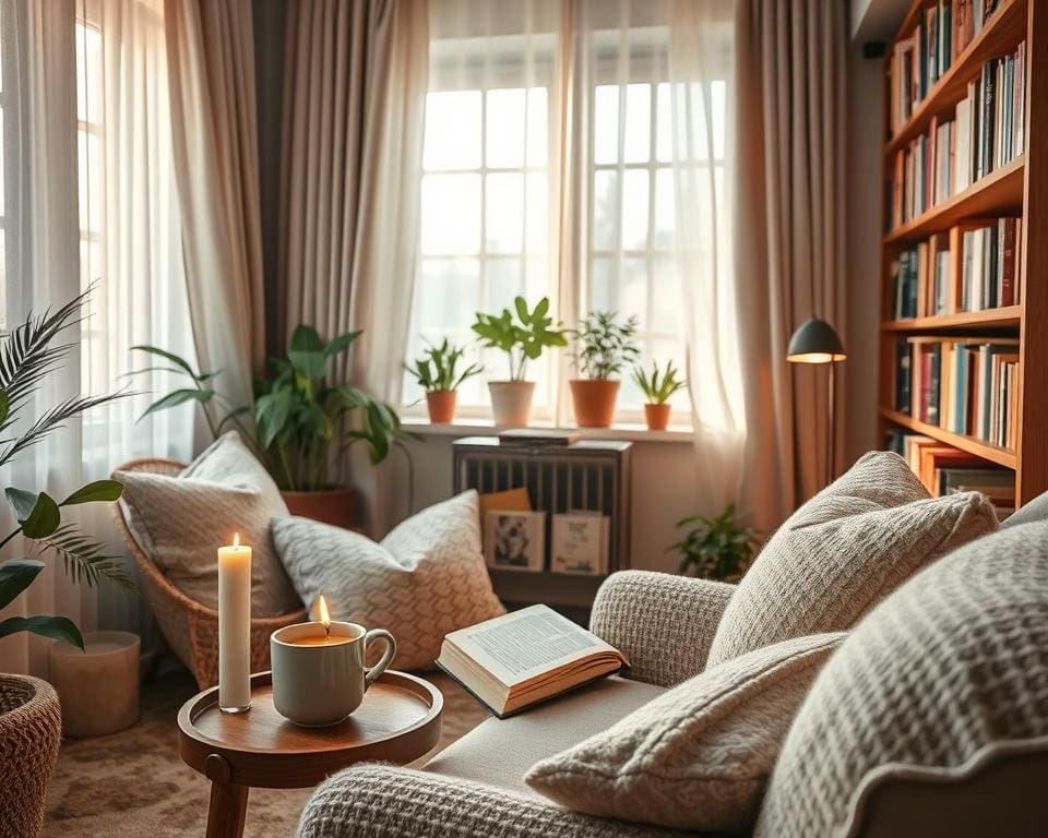 Wat maakt een aparte leeshoek rustgevend?