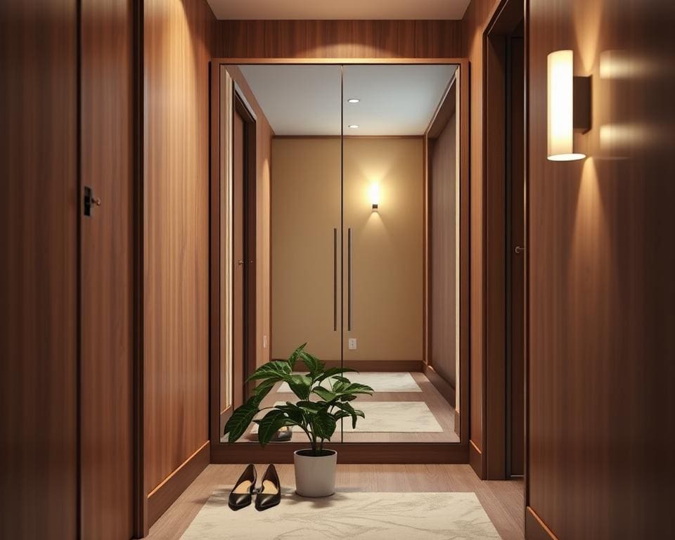 Wat maakt een kast geschikt voor smalle gangen?