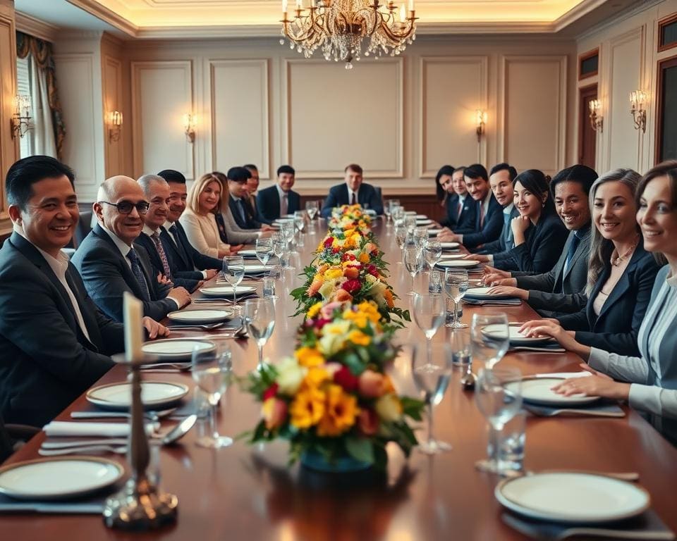 Eettafels voor grote gezelschappen