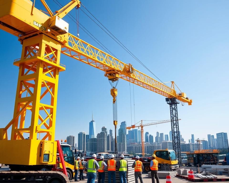 Hoe biedt professionele kraanverhuur flexibiliteit op projecten?