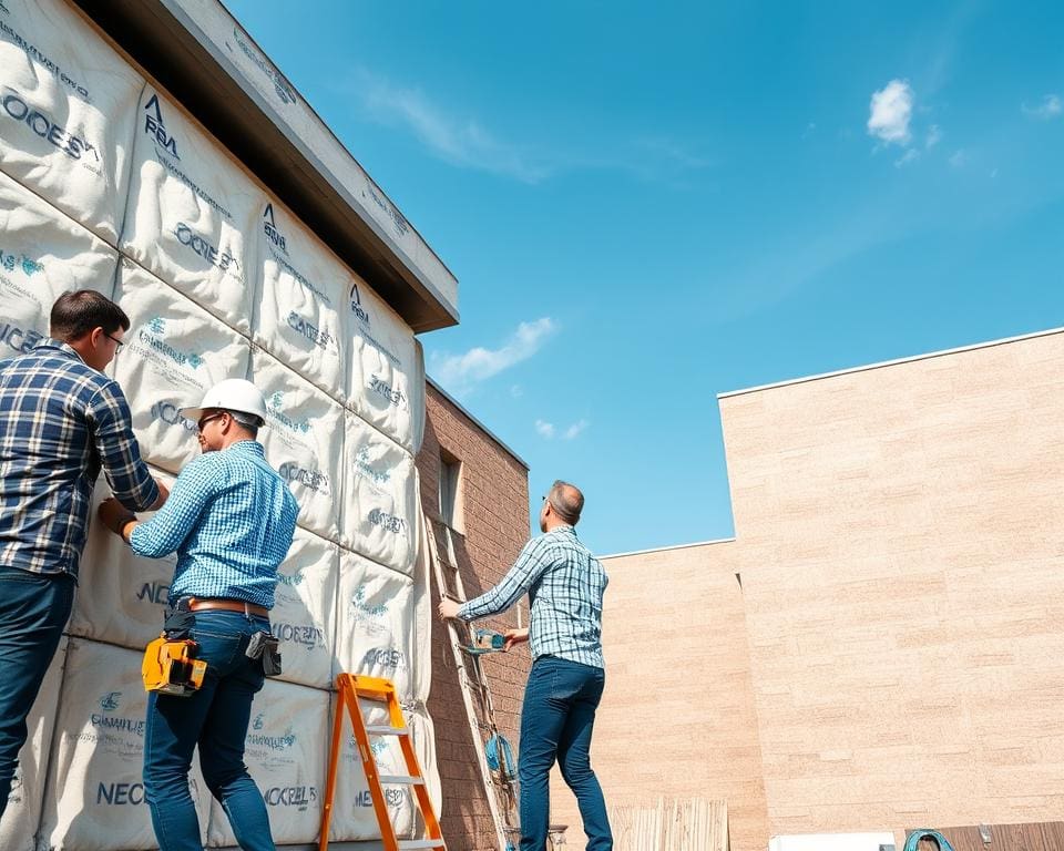 Hoe combineer je isolatie met een nieuwe gevelafwerking?