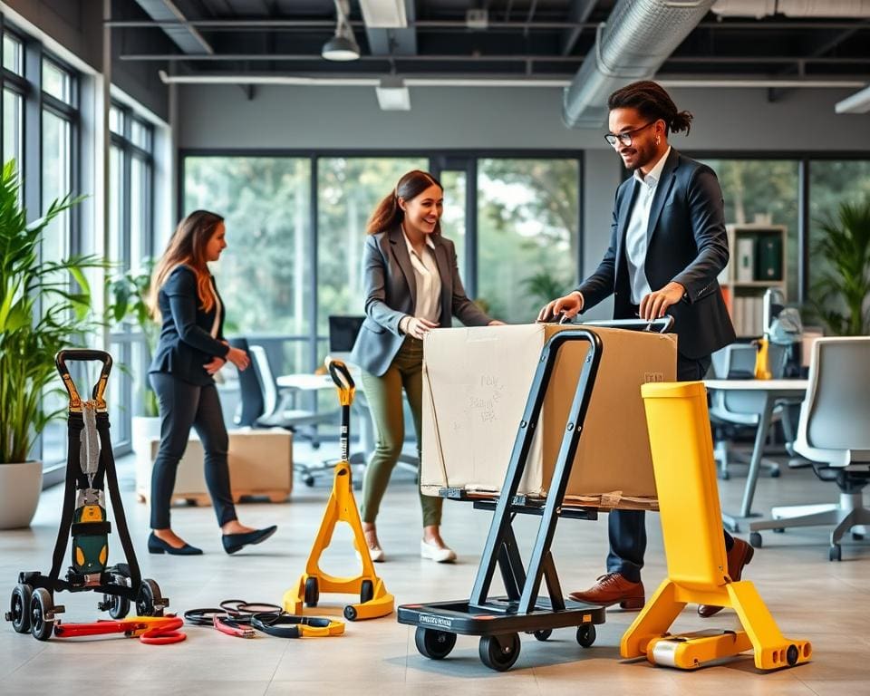 Hoe helpen hefmiddelen bij ergonomisch werken?