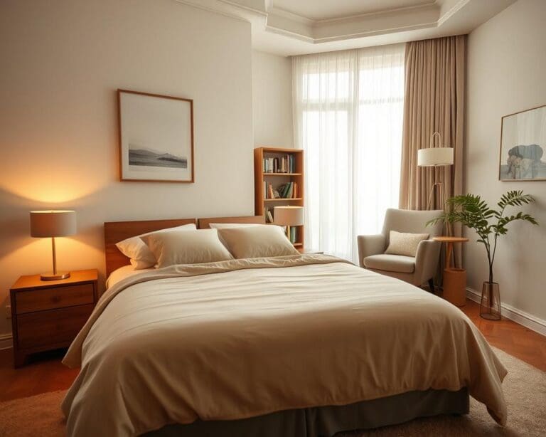 Hoe richt je een slaapkamer in voor rust en ontspanning?