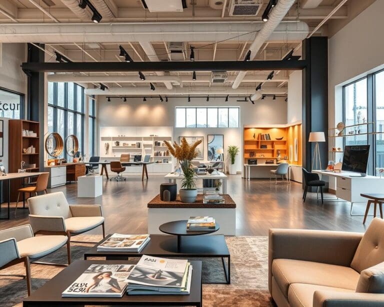 Inrichtingsoplossingen voor showrooms