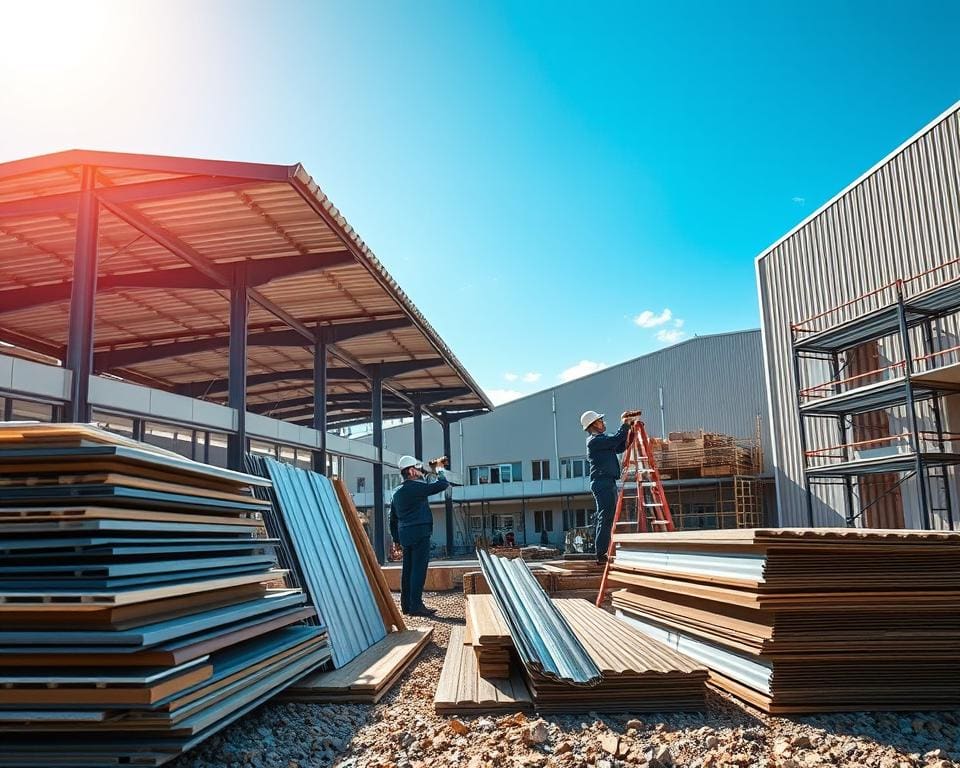 Waarom kiezen bedrijven voor dak- en wandbeplating?