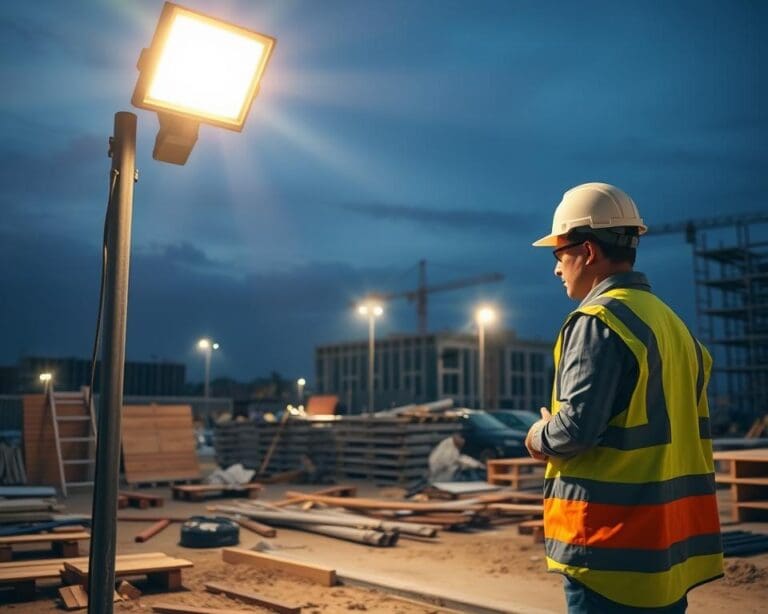 Waarom zijn bouwlampen belangrijk voor veilig werken?