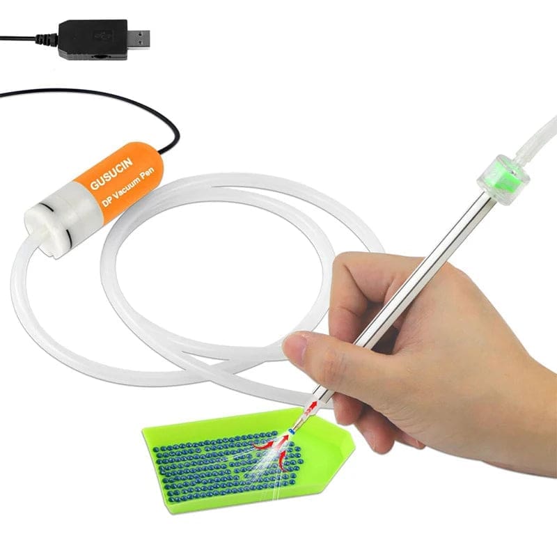 Waarom een diamond painting pen met wax gebruiken?