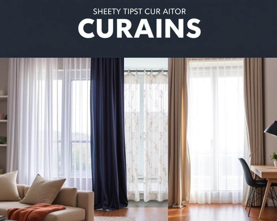 Hoe kies je gordijnen voor elke ruimte?