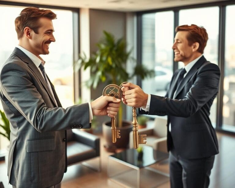 Hoe verloopt een sleuteloverdracht?