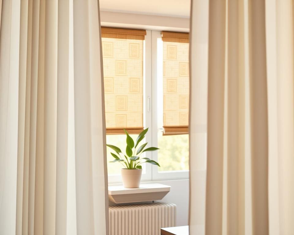 Moderne raamdecoratie voor appartementen