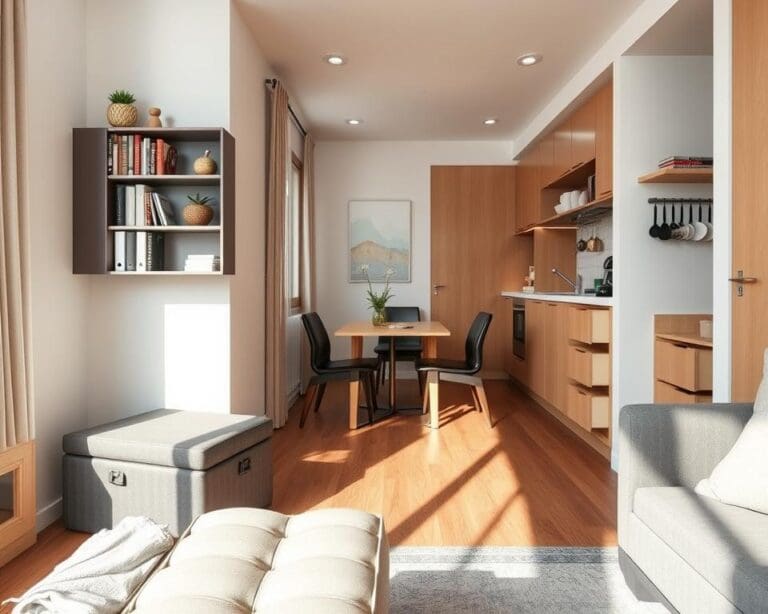 Opbergoplossingen voor kleine woningen