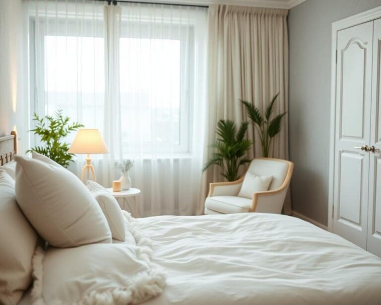 Slaapkamer inrichten met zachte kleuren